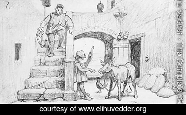 The Fable of the Miller, His Son and the Donkey No. 1