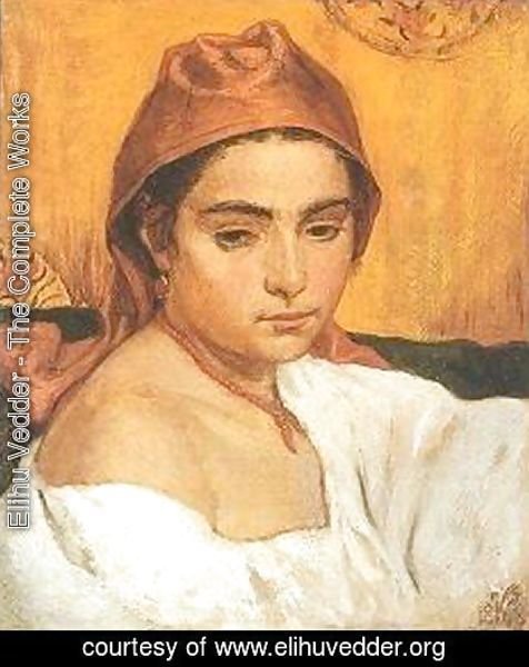 Elihu Vedder - Etruscan Girl