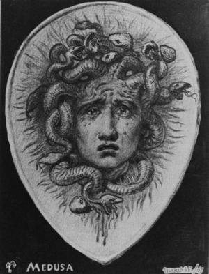 Elihu Vedder - Medusa, 1867