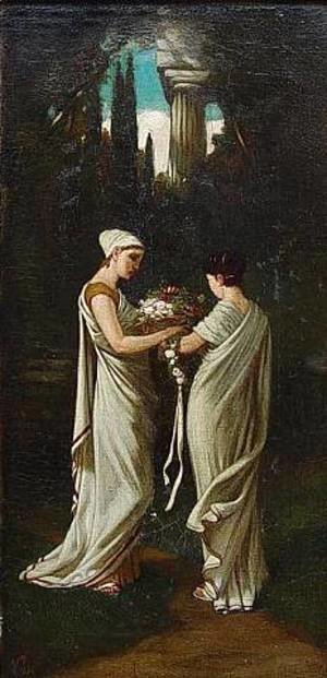 Elihu Vedder - Greek Maidens