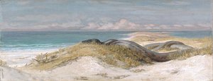 Elihu Vedder - Lair of the Sea Serpent 1899