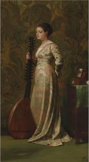 Girl With A Lute