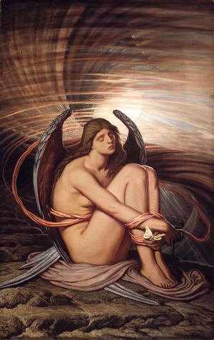 Elihu Vedder - Soul in Bondage 1891-1892